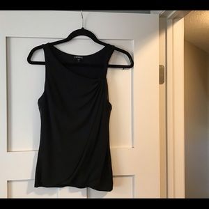 Express sleeveless blouse with twist strap detail